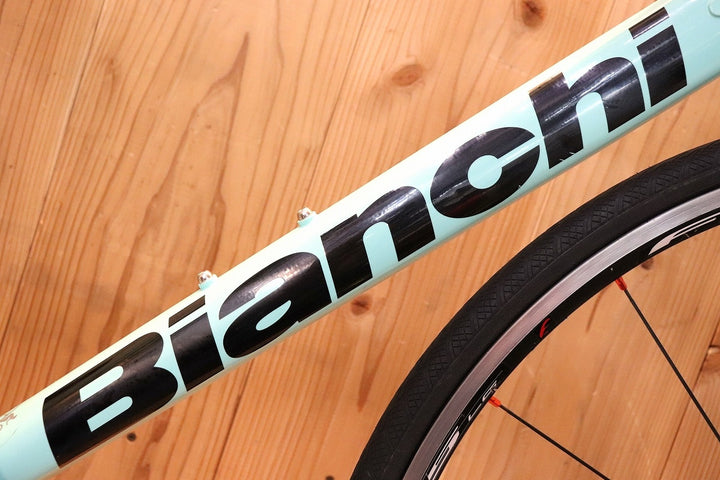 【フロントシングル仕様】 ビアンキ BIANCHI ヴィアニローネ VIA NIRONE 7 2021年モデル 53サイズ シマノ 105 R7000 MIX 11S アルミ ロードバイク 【芦屋店】