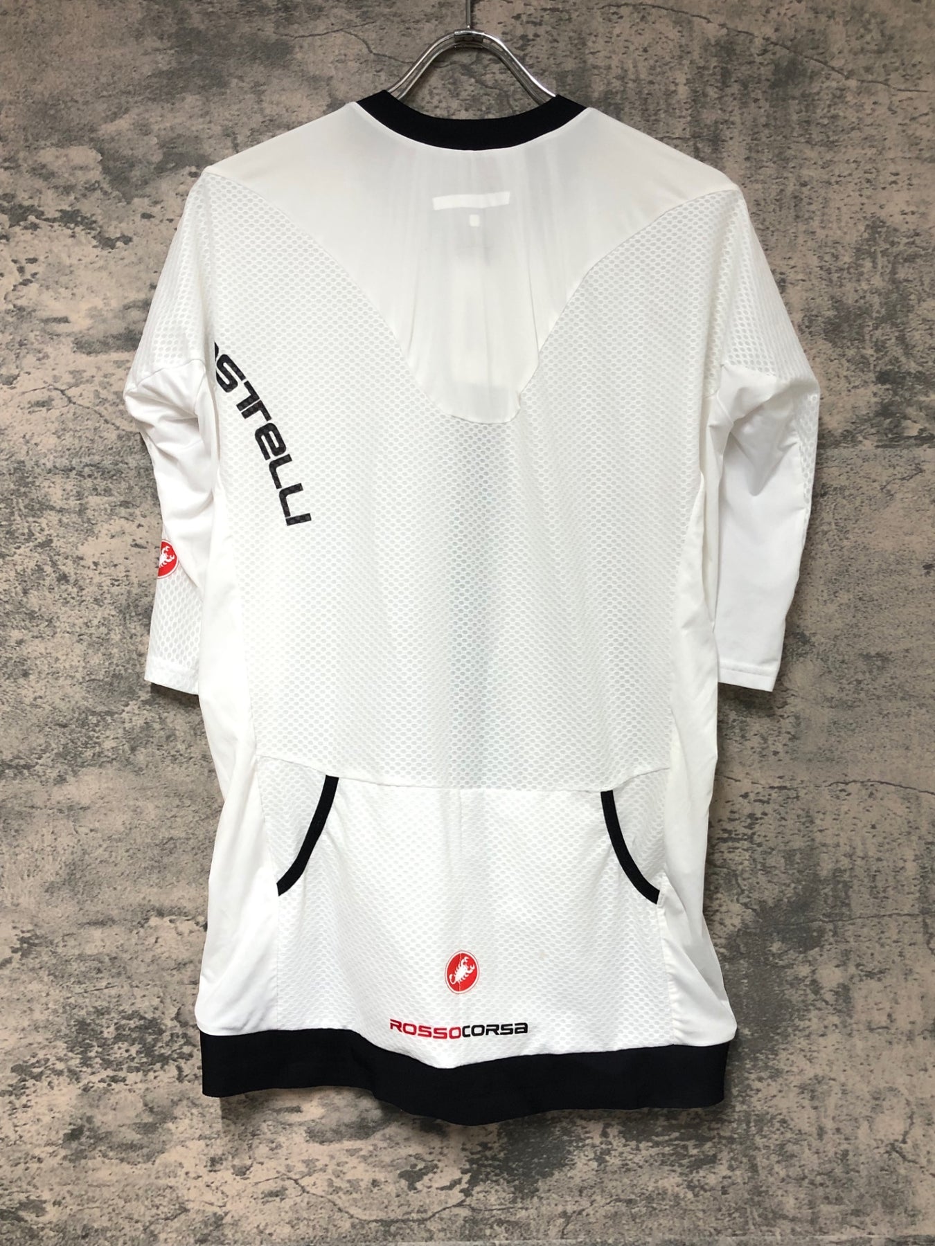 JW514 カステリ CASTELLI ロッソコルサ ROSSO CORSA 七分丈 サイクル