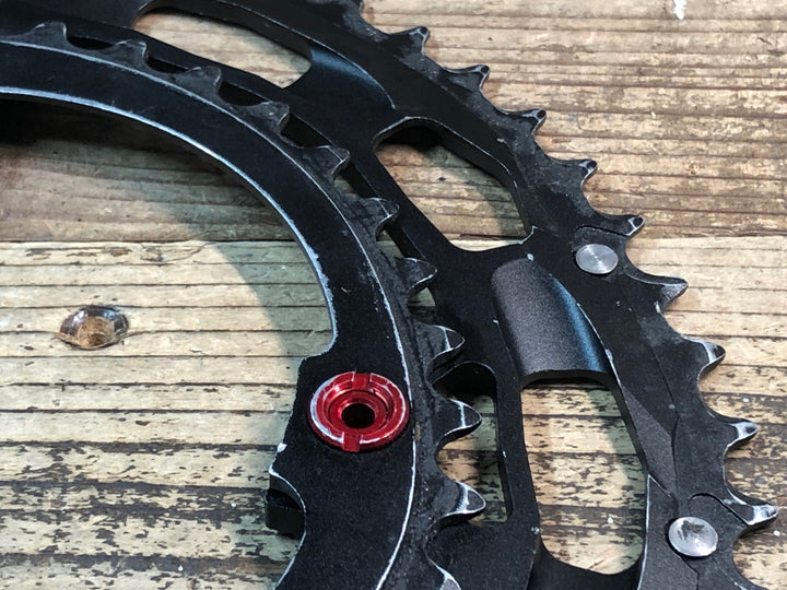 JK959 ライデア RIDEA POWERRING R491 楕円 チェーンリング 50/34T 4H BCD110