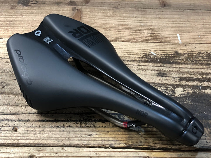 KC785 プロロゴ Prologo ディメンション DIMENSION NDR サドル 143mm Tiroxレール 黒 ノーズ削れ