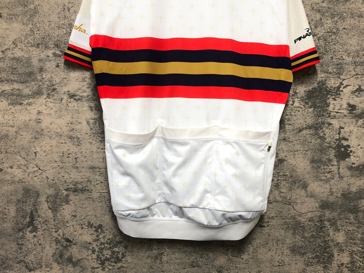 KL480 ラファ Rapha CORE JERSEY WIGGINS 半袖 サイクルジャージ 白 L