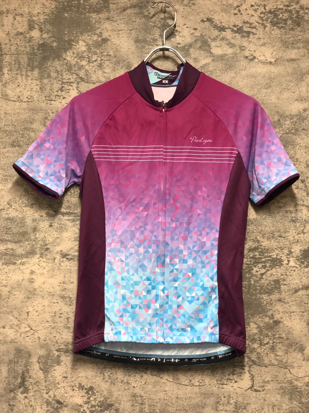 JJ636 パールイズミ PEARL iZUMi 半袖 サイクルジャージ ピンク M レディース
