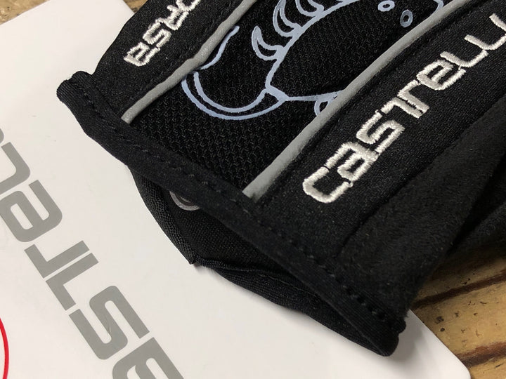 IV742 カステリ CASTELLI ROSSOCORSA CLASSIC グローブ 黒 M