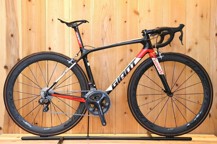 ジャイアント GIANT TCR ADVANCED PRO TEAM 2018年モデル Sサイズ シマノ アルテグラ 6870 DI2 11S カーボン ロードバイク 【芦屋店】