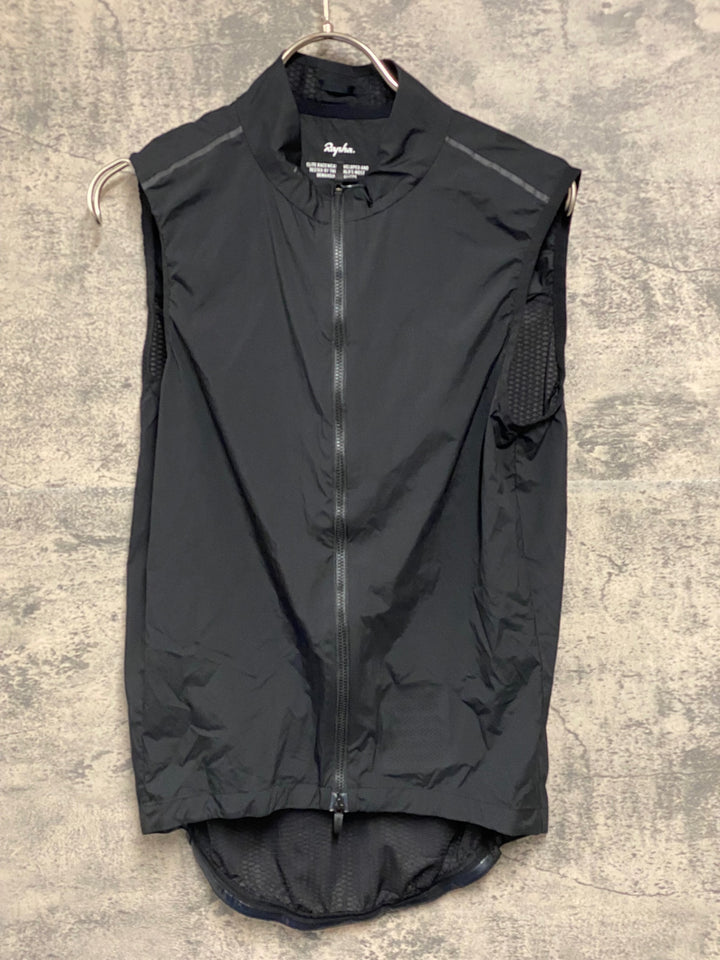 JX449 ラファ Rapha PRO TEAM LIGHTWEIGHT GILET ジレ サイクルベスト 黒 Ｍ
