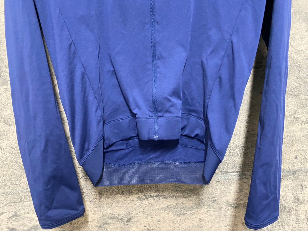 JZ459 ラファ RAPHA CORE LONG SLEEVE JERSEY 長袖 サイクルジャージ 青 S