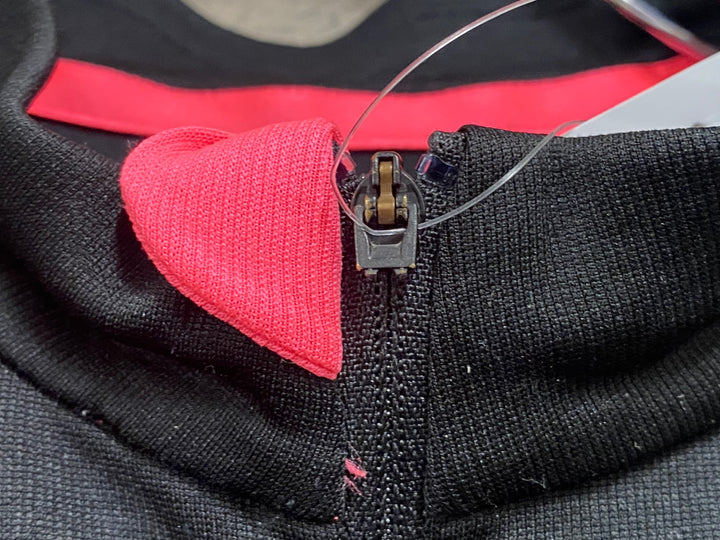 JV263 ラファ Rapha MEN'S CLASSIC JERSEY RCC 半袖 サイクルジャージ 黒 L ※チャック破損