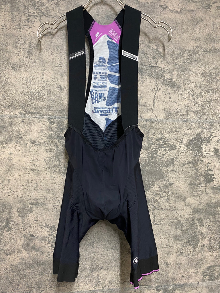 JN728 アソス assos T.Tiburu S7 Bib Shorts ビブショーツ 黒 M 裏起毛