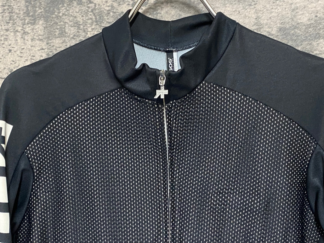 JW289 アソス ASSOS INTERMEDIATE EVO 長袖 サイクルジャージ 黒 XL