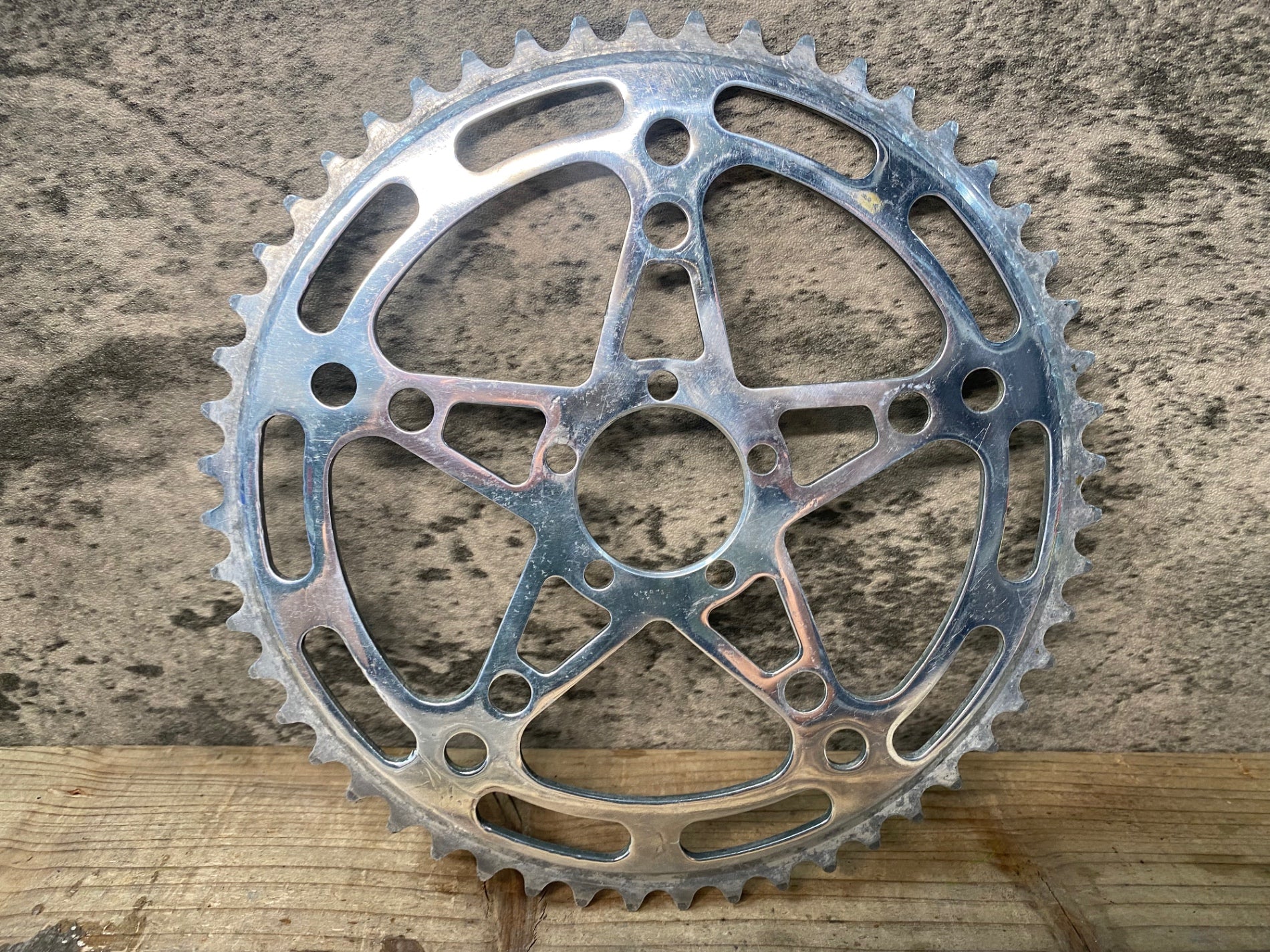 ストロングライト 49D チェーンリングセット 52×42 ストロング