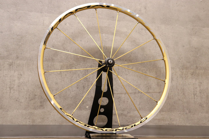 カンパニョーロ CAMPAGNOLO シャマルウルトラ SHAMAL ULTRA GOLD アルミ チューブラー フロントホイール 【さいたま浦和店】