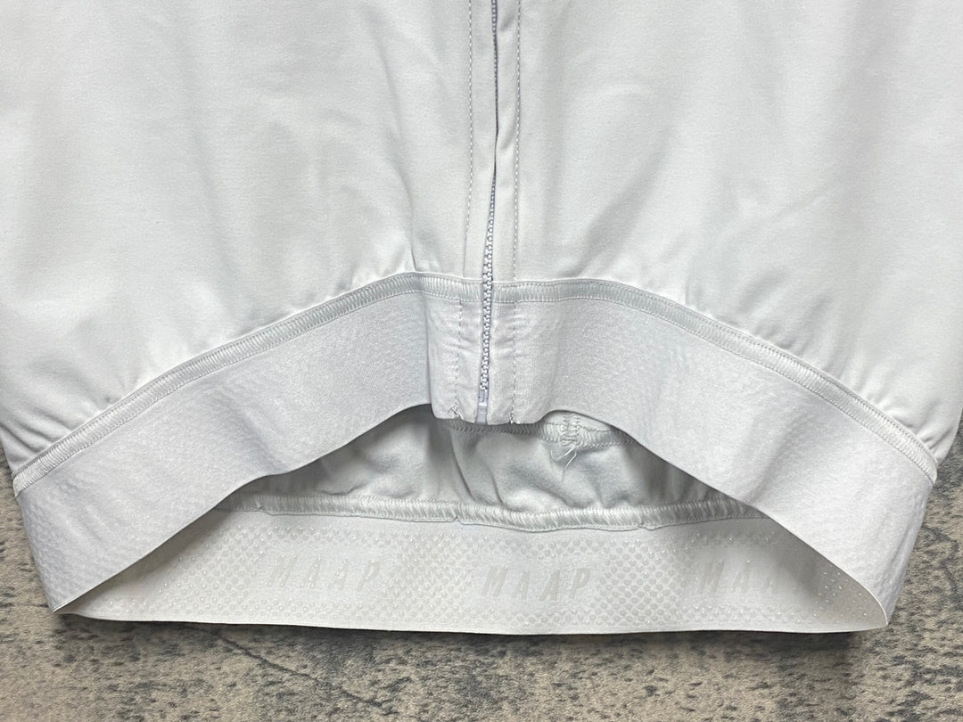 KI310 マープ MAAP TRAINING JERSEY 長袖 サイクルジャージ グレー S 裏起毛