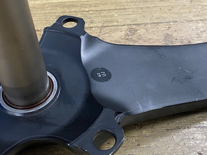 KP632 4iiii PRECISION3+ パワーメーター 片側 シマノ SHIMANO アルテグラ ULTEGRA FC-R8100 クランクアーム 170mm 動作確認済