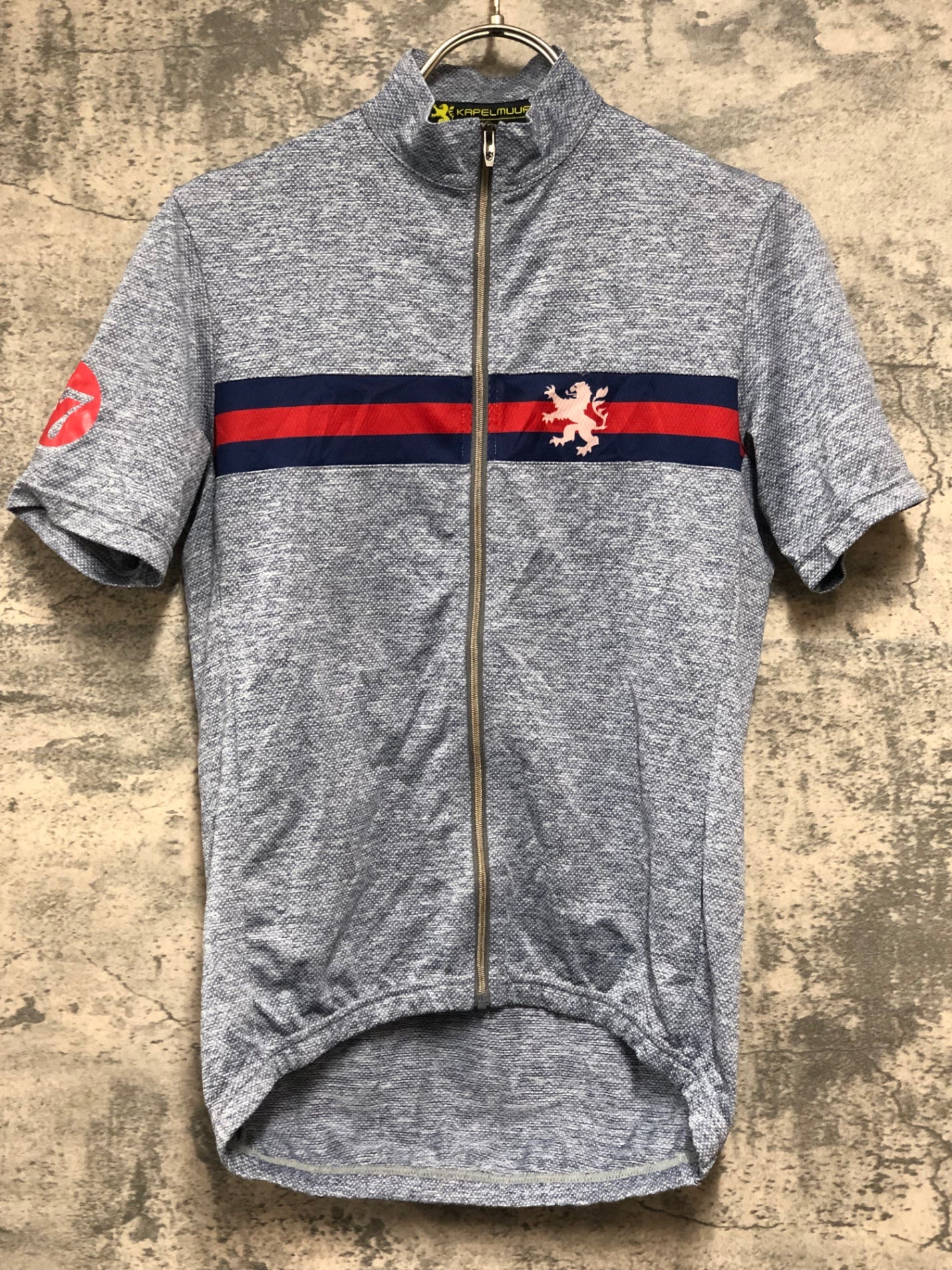 KD815 カペルミュール KAPELMUUR 半袖 サイクルジャージ グレー S