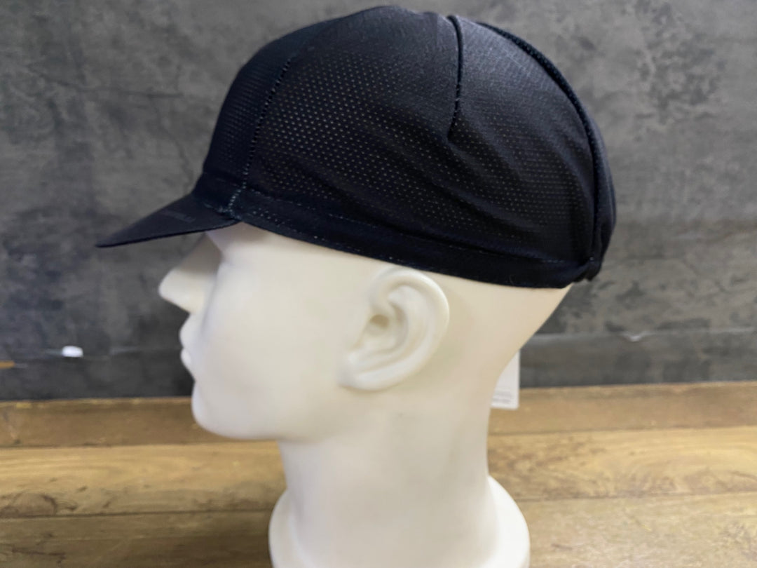 KE161 カステリ CASTELLI サイクルキャップ 黒 フリーサイズ
