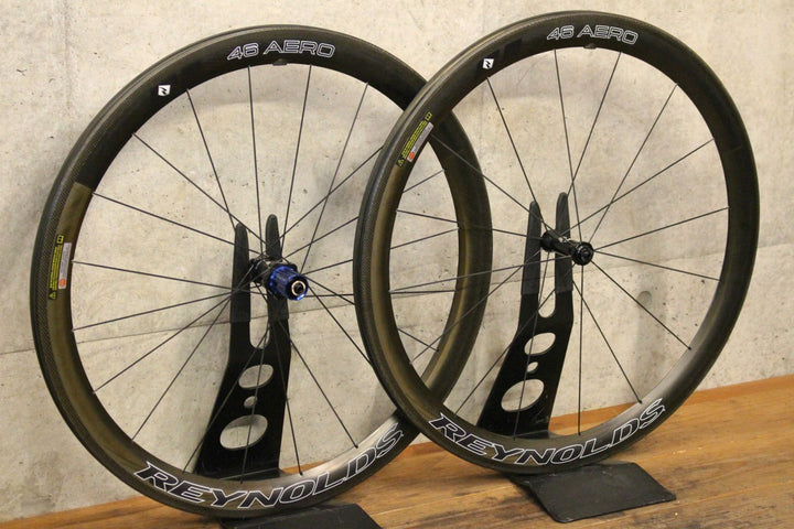 レイノルズ REYNOLDS 46 FORTY SIX カーボン クリンチャー ホイールセット シマノ 12/11S 【福岡店】