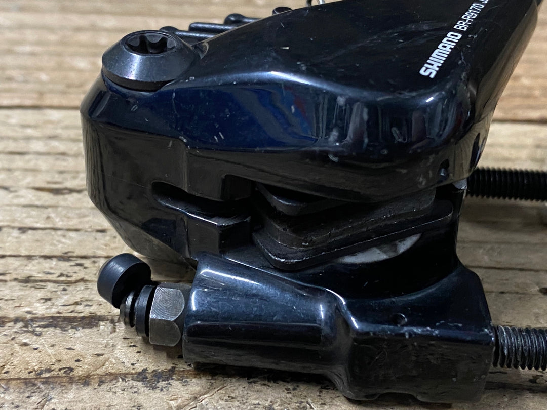 JN448 シマノ SHIMANO デュラエース DURA-ACE BR-R9170 ディスクブレーキキャリパー 前後セット