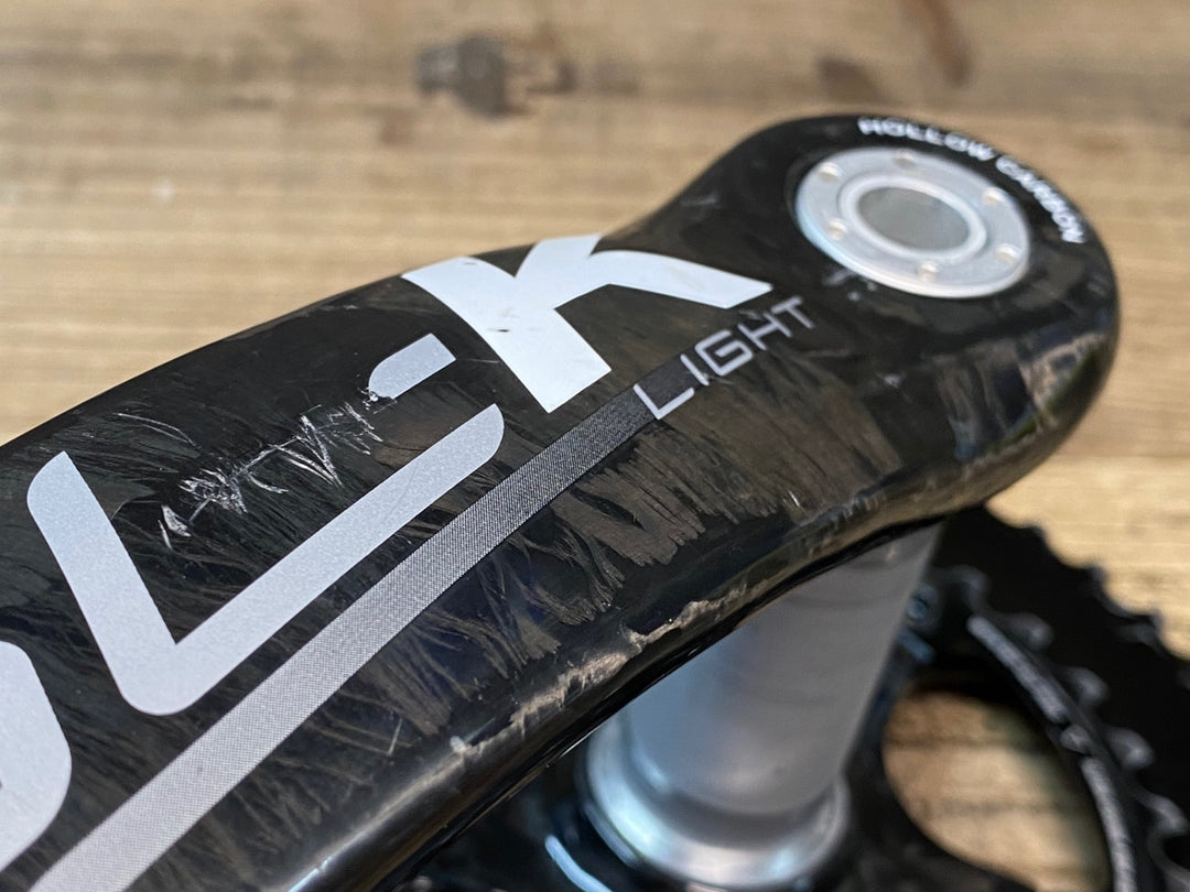 JG533 FSA SL-K LIGHT SRAM 10Sチェーンリング カーボン クランクセット 172.5mm 50/34T BB30 HOLLOW CARBON