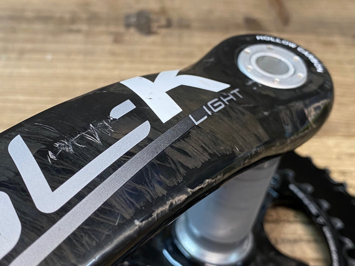 JG533 FSA SL-K LIGHT SRAM 10Sチェーンリング カーボン クランクセット 172.5mm 50/34T BB30 HOLLOW CARBON