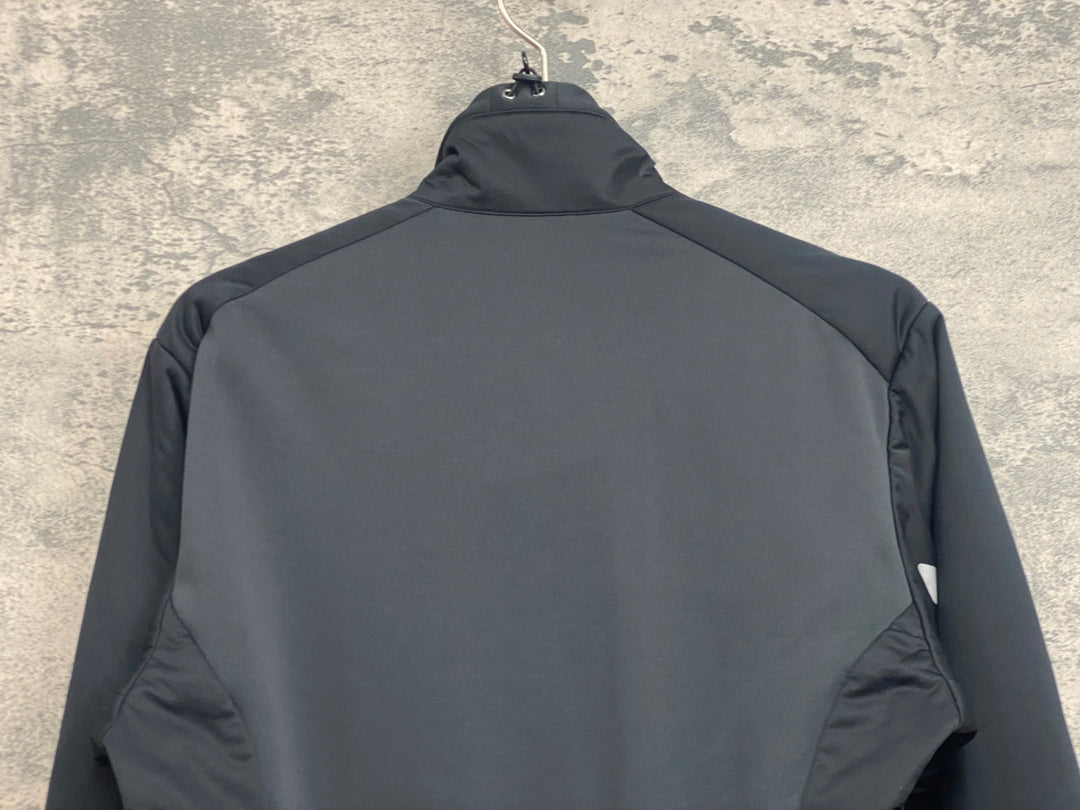 JO297 モンベル mont-bell 長袖 サイクルジャケット 黒 S 裏起毛