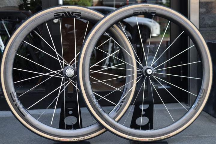 エンヴィ ENVE ゴキソ GOKISO クライマーハブ/ENVE SES3.4 GEN3リム カーボン チューブレス ホイールセット シマノ12/11S 21C 【東京南麻布店】