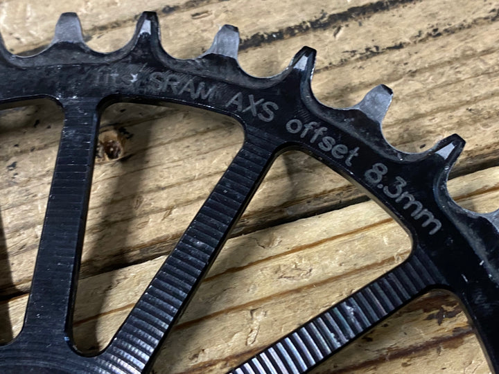 JZ311 garbaruk SRAM AXS チェーンリング 36T 楕円 オフセット8.3mm