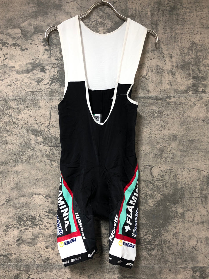 JV751 サンティーニ Santini ビブショーツ 黒 M パッドへたり