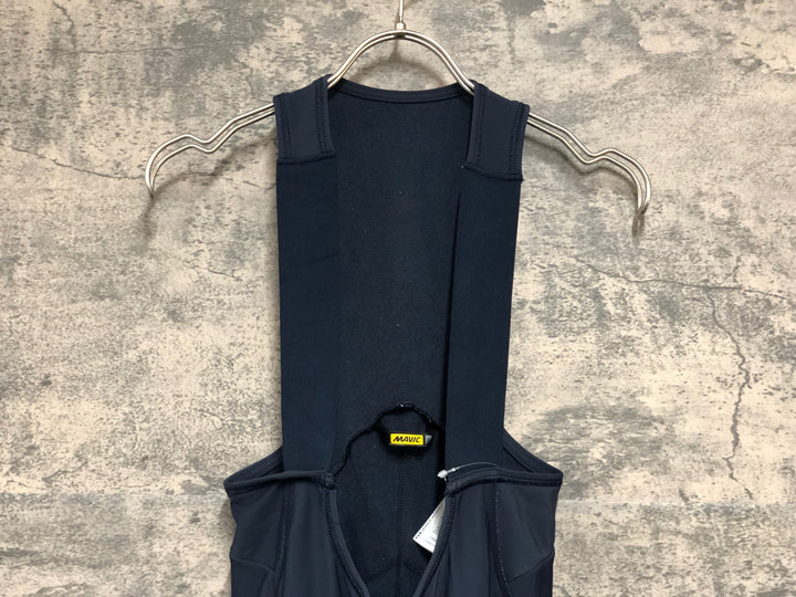 KK036 マヴィック MAVIC ビブショーツ 紺 S 裏起毛