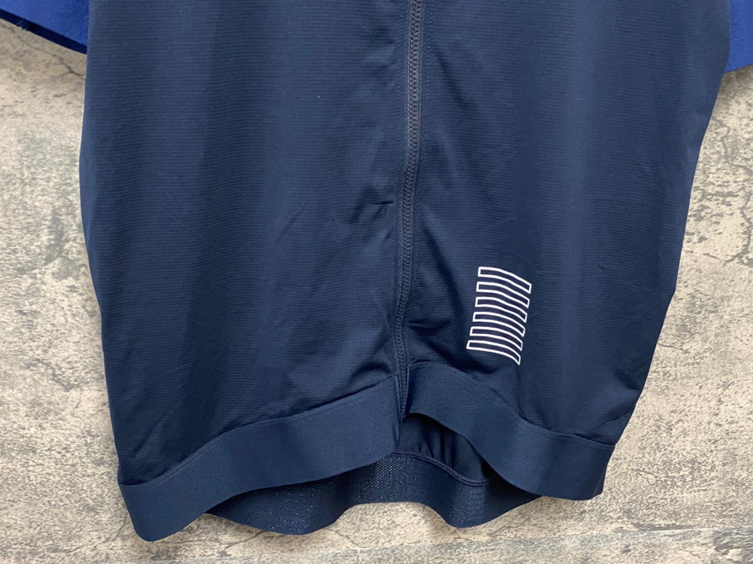 JQ002 ラファ Rapha PRO TEAM TRAINING JERSEY 半袖 サイクルジャージ ネイビー XL