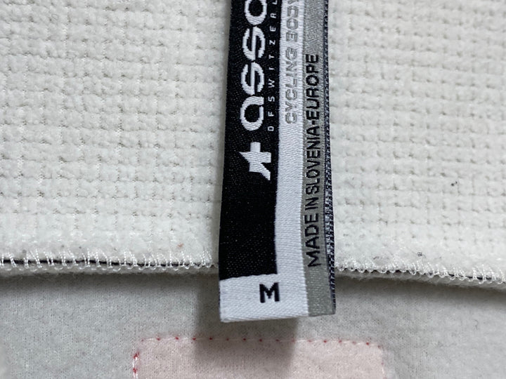 JN939 アソス assos 長袖 サイクルジャケット 白 M 裏起毛