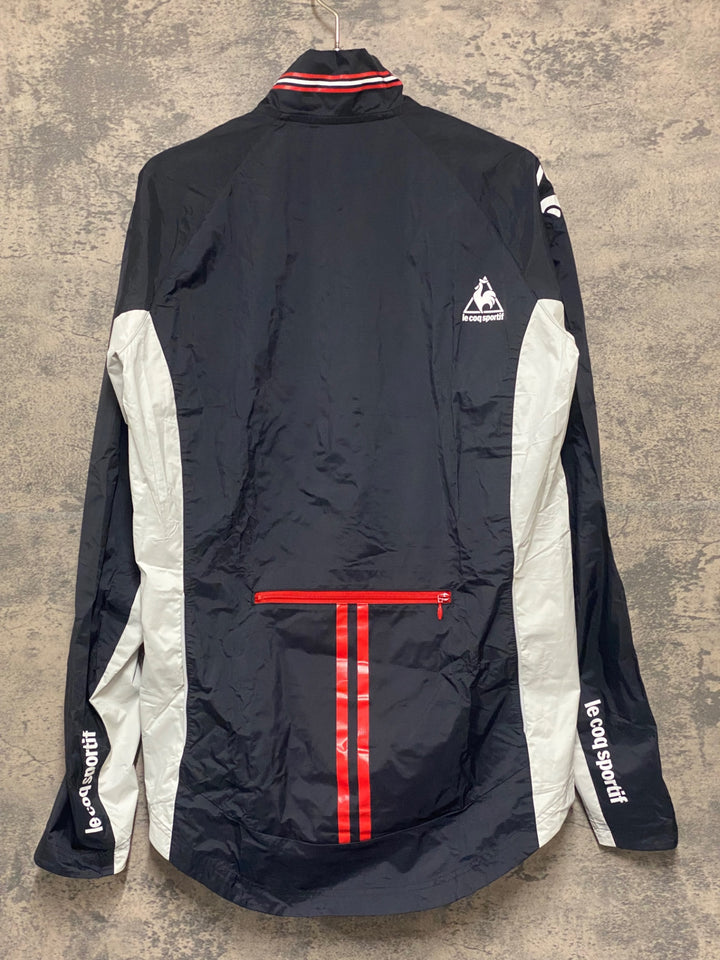 KF174 ルコックスポルティフ le coq sportif 長袖 ウインドブレイカー 黒 M