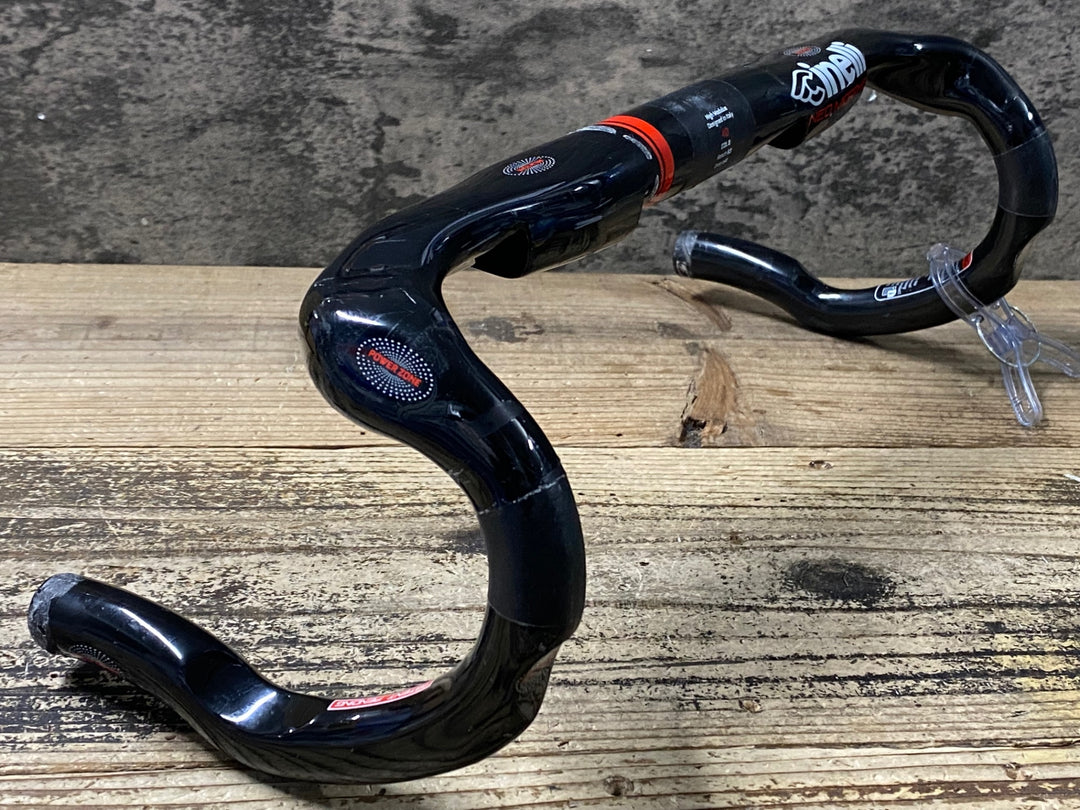 JQ041 チネリ Cinelli ネオモルフェ NEO MORPHE カーボン ドロップハンドル Φ31.8 エンドC-C400mm ※凹みのためジャンク