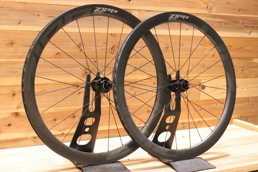 ジップ ZIPP 303S DISC シマノ 11S/12S 23㎜ フックレス カーボン チューブレス ロードバイク ホイールセット 【広島店】