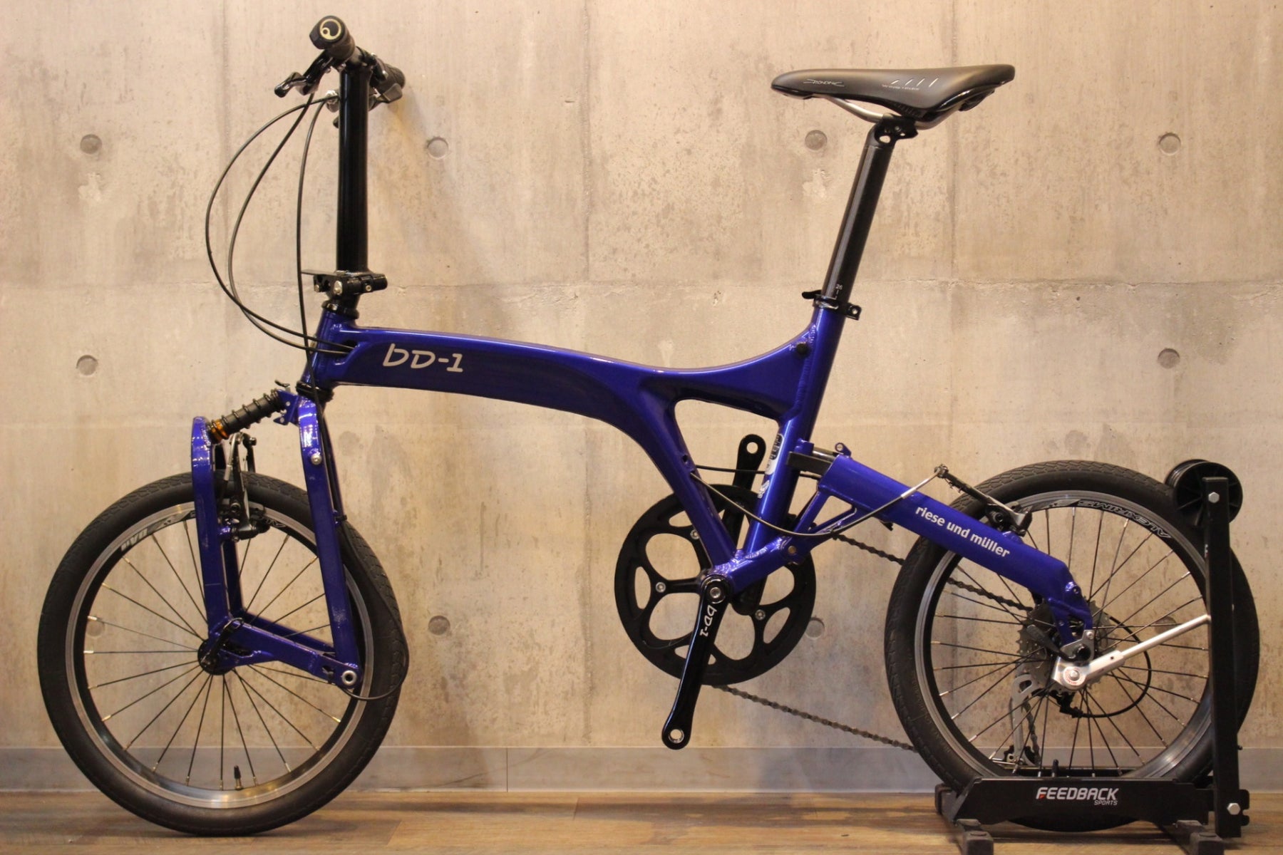美品 bd-1 ライズアンドミューラー ライズアンドミューラー BD-1折り畳み自転車