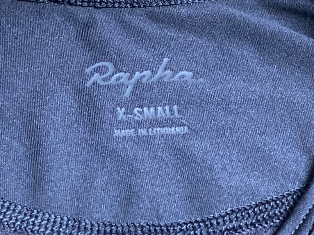 JS844 ラファ Rapha PRO TEAM 半袖 ベースレイヤー 黒 XS