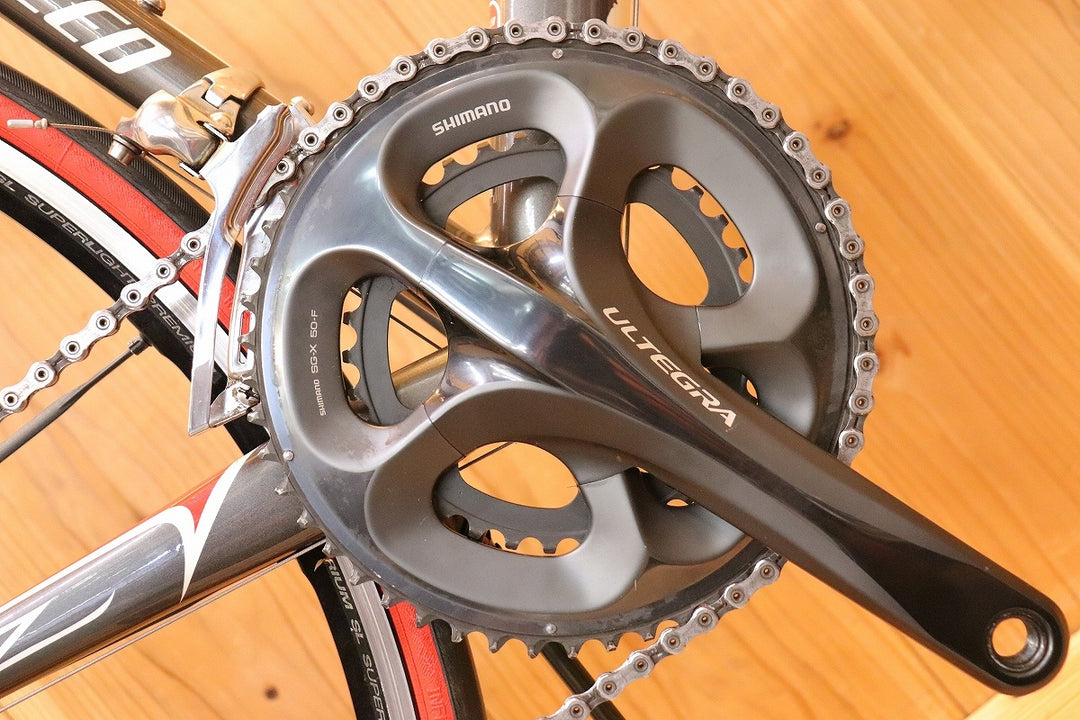スペシャライズド SPECIALIZED アレー エリート コンパクト ALLEZ ELITE COMPACT 2009年モデル シマノ アルテグラ 6700 MIX 10S アルミ カーボンバック ロードバイク 【芦屋店】