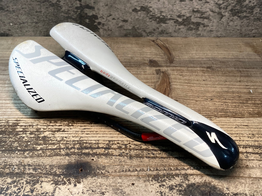 JI132 スペシャライズド SPECIALIZED ローミン ROMIN サドル 白 143mm カーボンレール