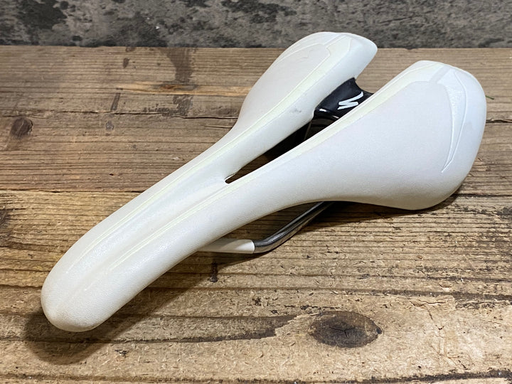 KH187 スペシャライズド SPECIALIZED ROMIN EVO 白 サドル 白 143mm hollow Tiレール