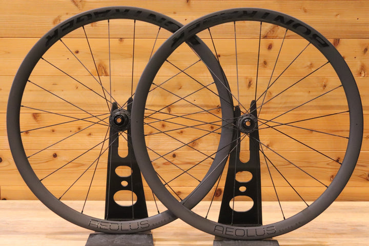 ボントレガー BONTRAGER アイオロス AEOLUS ELITE 35 TLR DISC シマノ 11S/12S 21C カーボン チューブレスレディ ロードバイク ホイールセット 【広島店】