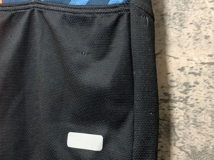 KB219 カステリ CASTELLI 半袖 サイクルジャージ 青 XL ※反射部劣化 ほつれ