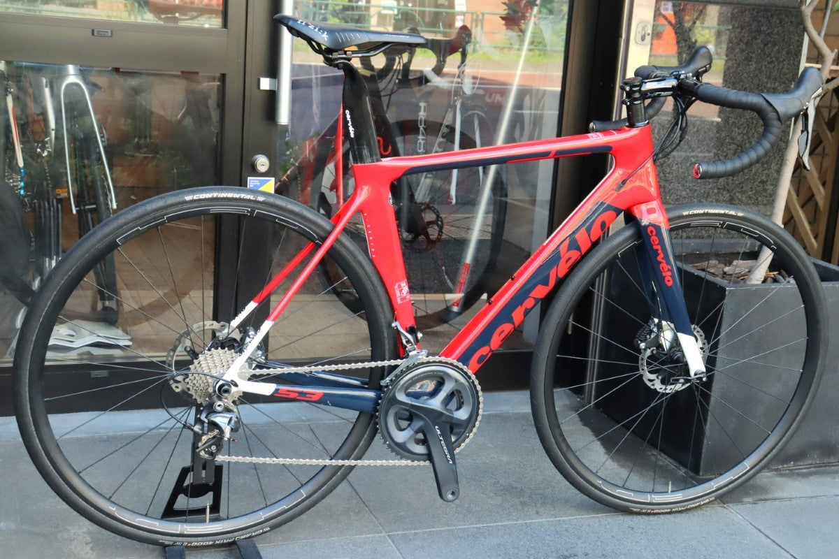 サーヴェロ CERVELO S3 DISC 2018モデル 54サイズ シマノ アルテグラ 6800 11S カーボン エアロ ロードバイク  【東京南麻布店】