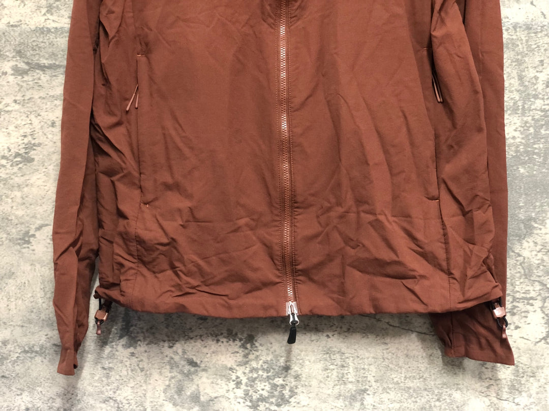 JZ670 パスノーマルスタジオ PAS NORMAL STUDIOS Men's Off-Race Stow Away Jacket 長袖 サイクルジャケット 茶 XS