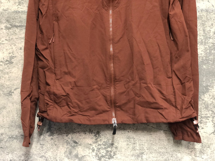 JZ670 パスノーマルスタジオ PAS NORMAL STUDIOS Men's Off-Race Stow Away Jacket 長袖 サイクルジャケット 茶 XS