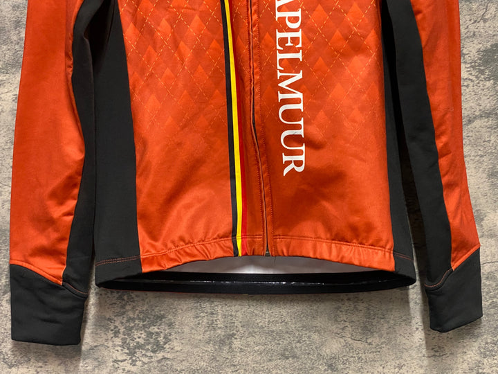 KO399 リオンドカペルミュール Lion de kapelmuur 長袖 サイクルジャケット オレンジ M