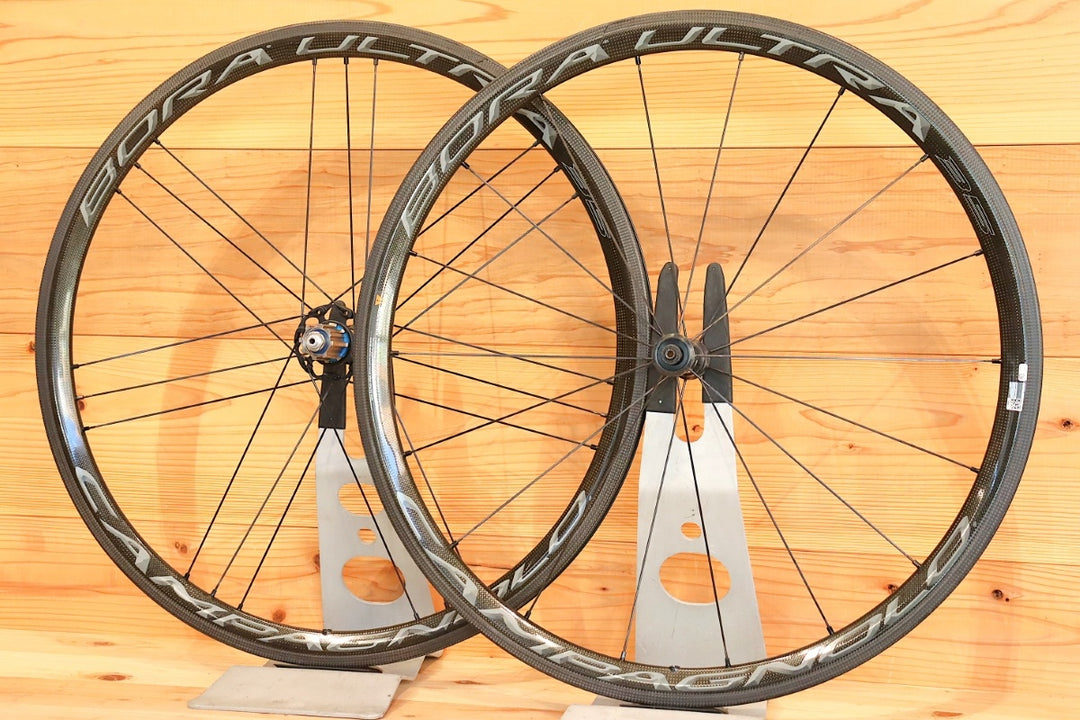 カンパニョーロ CAMPAGNOLO ボーラ BORA ULTRA 35 カーボン クリンチャー ホイールセット カンパ12/11S 17C 【千葉店】