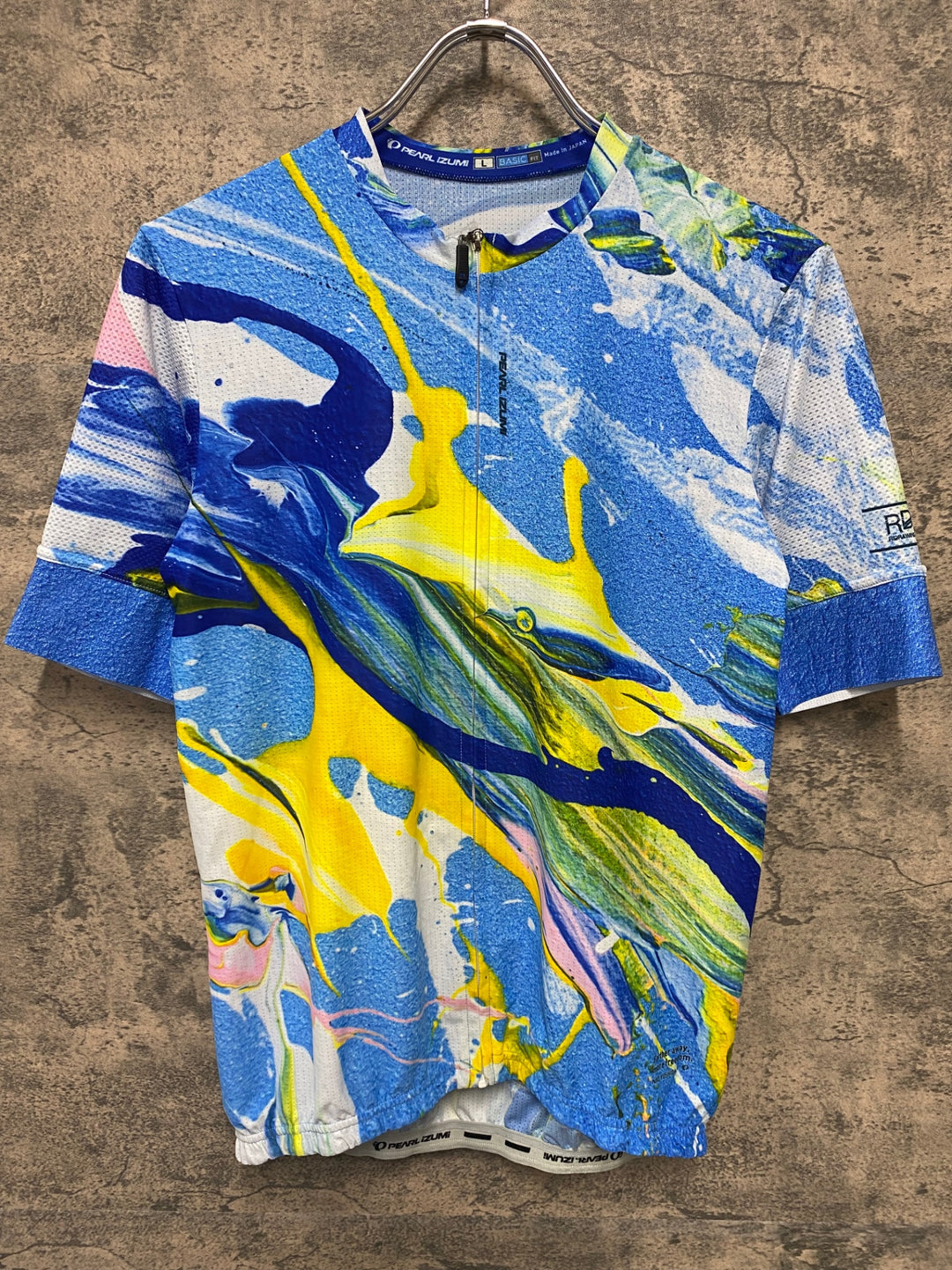 JT310 パールイズミ PEARL iZUMi RACE FiT 半袖サイクルジャージ 青 L