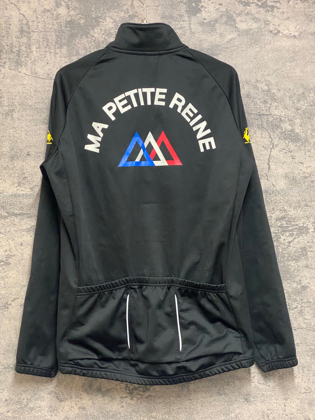 JP277 ルコックスポルティフ le coq sportif 長袖 サイクルジャケット 黒 M 裏起毛