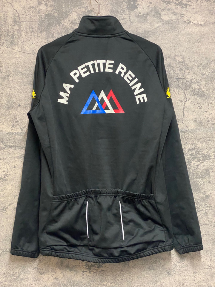 JP277 ルコックスポルティフ le coq sportif 長袖 サイクルジャケット 黒 M 裏起毛