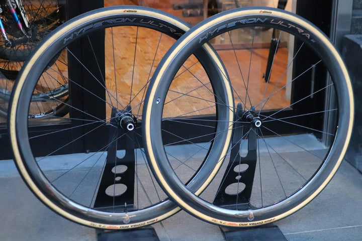 カンパニョーロ Campagnolo ハイペロン ウルトラ HYPERON ULTRA DB カーボン チューブレス ホイールセット シマノ11S/12S 【東京南麻布店】