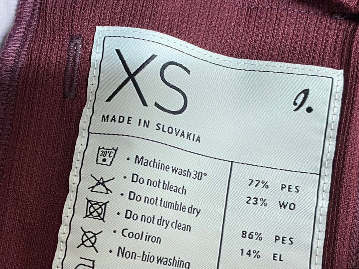 JM536 イザドア Isadore CLIMBER'S JERSEY 半袖 サイクルジャージ 赤 XS ※背面ポケット小穴あり